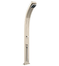 Douche solaire Spring A140 Top Line coloris or satiné Douche solaire Spring A140 Top Line coloris or satiné