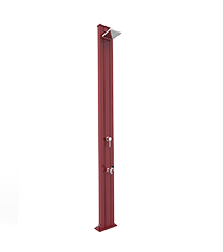 Douche solaire Spring S A220 coloris rouge Douche solaire Spring S A220 coloris rouge