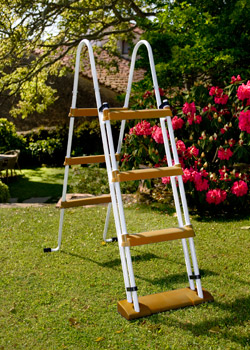 Echelle 2 x 4 marches pour piscine hors sol SAN MARINA PACIFIC Echelle 2 x 4 marches pour piscine hors sol SAN MARINA PACIFIC