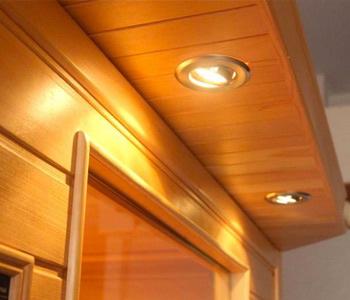 Éclairage extérieur sauna infrarouge 2 places Kentucky Éclairage extérieur sauna infrarouge 2 places Kentucky
