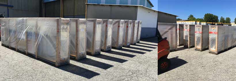 Emballage de l'abri Emballage de l'abri