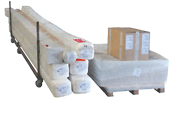 Emballage pour volet de piscine immergé deepeo Emballage pour volet de piscine immergé deepeo