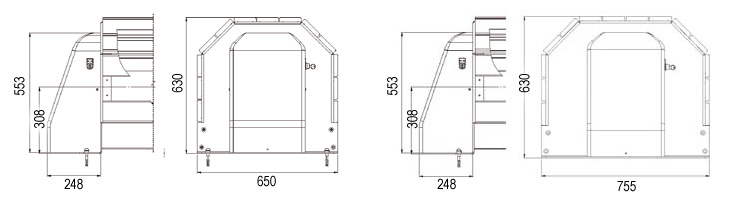 Encombrement volet Capcir Eco Encombrement volet Capcir Eco