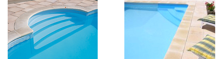 Escalier acrylique pour kit piscine Recypool Escalier acrylique pour kit piscine Recypool