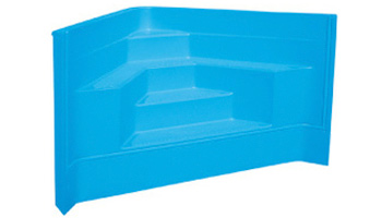 Escalier Acrylique Angle de Dom Composit Escalier Acrylique Angle de Dom Composit