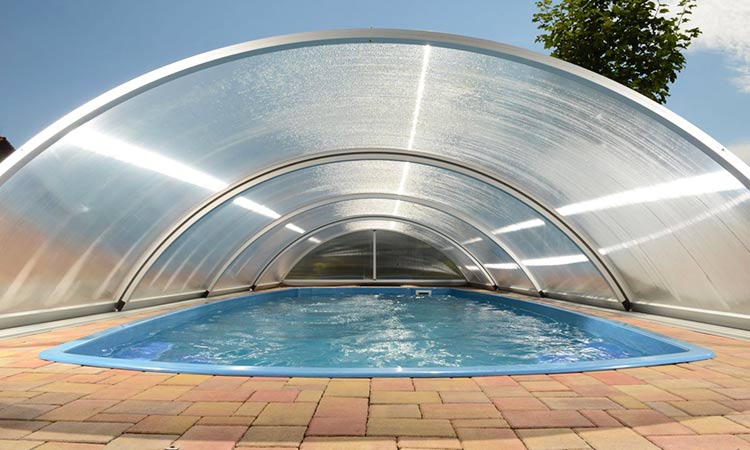 Façade amovible abri de piscine Fregate Façade amovible abri de piscine Fregate