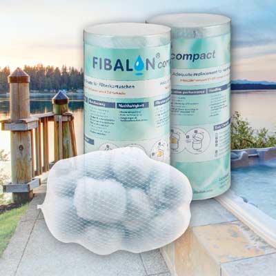 Fibalon compact idéal pour filtration de spa et piscine hors sol Fibalon compact idéal pour filtration de spa et piscine hors sol