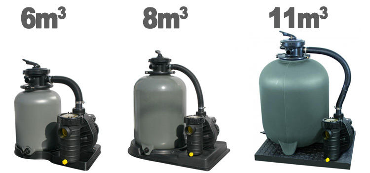 Platines de filtration pour piscine acier Mahogany Platines de filtration pour piscine acier Mahogany