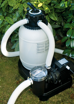 Filtration compacte 3.5 m³/heure pour piscine hors sol SAN MARINA PACIFIC Filtration compacte 3.5 m³/heure pour piscine hors sol SAN MARINA PACIFIC