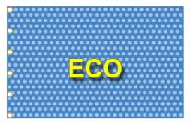 Modèle bâche été pour piscine ECO brut de coupe Modèle bâche été pour piscine ECO brut de coupe
