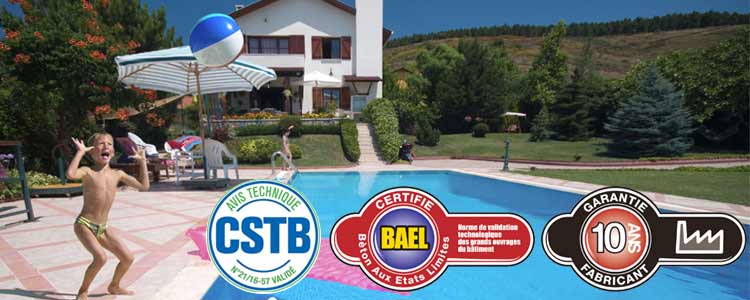 Garantie kit piscine enterrée Tradipool PPP Garantie kit piscine enterrée Tradipool PPP