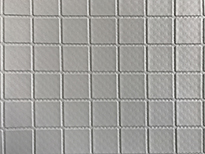 PVC armé hydroflex supérieur verni relief mosaïque gris clair
