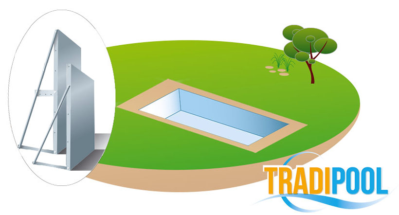 Profil de fond et hauteur de panneaux de kit piscine acier tradipool master<br />
Profil de fond et hauteur de panneaux de kit piscine acier tradipool master<br />
