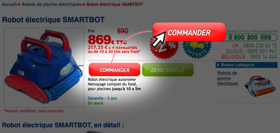 Infos selection caddie Infos selection caddie