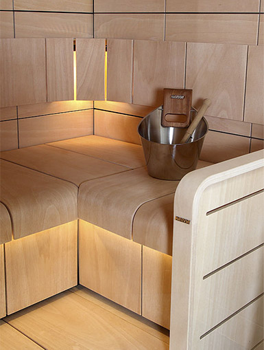 Harvia Claro intérieur bois Ceiba Harvia Claro intérieur bois Ceiba