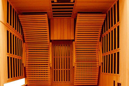 Intérieur sauna alto duo Intérieur sauna alto duo