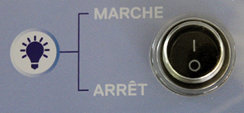 Interrupteur 2 positions (Marche, Arrêt) pour projecteur(s) coffret électrique ABATIK