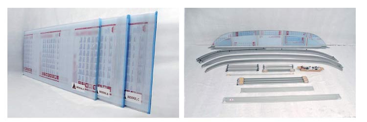 Abri de piscine Allure en kit