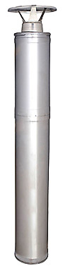 Cheminee du kit inox pour poele harvia Cheminee du kit inox pour poele harvia