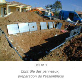 Contrôle des panneaux, préparation de l’assemblage Contrôle des panneaux, préparation de l’assemblage