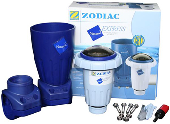 Ensemble des articles composant le pack purificateur minéral Nature2 Express Ensemble des articles composant le pack purificateur minéral Nature2 Express