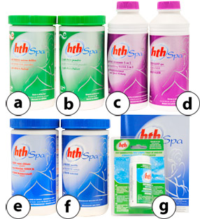Kit de traitement pour spa Kit de traitement pour spa