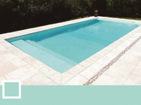 Liner sur mesure coloris vert Antilles Liner sur mesure coloris vert Antilles