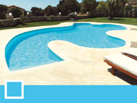 Liner sur mesure coloris bleu France Liner sur mesure coloris bleu France