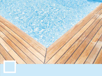 Liner sur mesure coloris Bleu Pâle Liner sur mesure coloris Bleu Pâle