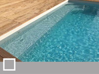 Liner sur mesure coloris gris clair Liner sur mesure coloris gris clair