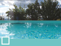 Liner sur mesure coloris vert caraïbes Liner sur mesure coloris vert caraïbes