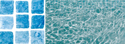 Liner DEL quadra bleu Liner DEL quadra bleu