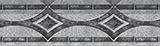 Liner sur mesure frise pour ligne d'eau Mallorca anthracite Liner sur mesure frise pour ligne d'eau Mallorca anthracite