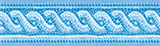 Liner sur mesure frise pour ligne d'eau pompei bleu Liner sur mesure frise pour ligne d'eau pompei bleu