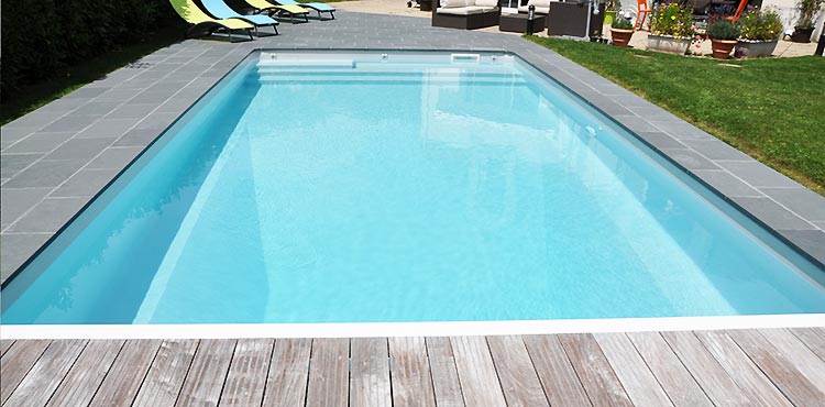 Piscine Liner Gris Anthracite Team Passion