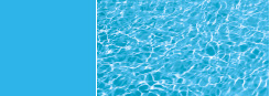 Liner bleu uni 60/ème pour piscine acier Mahogany