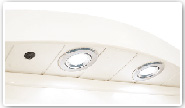 Luminaire extérieur sauna soleil blanc Luminaire extérieur sauna soleil blanc