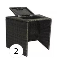 Habillage du bloc moteur pour spa Vita et Vita Premium de NETSPA Habillage du bloc moteur pour spa Vita et Vita Premium de NETSPA