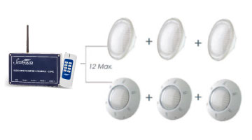 Module commande projecteur 4 canaux Module commande projecteur 4 canaux