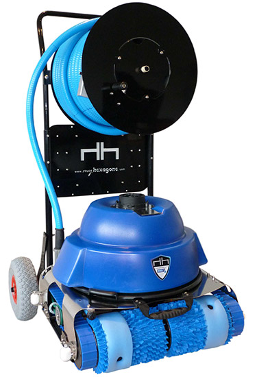 Murena 51M avec chariot robot piscine publique Murena 51M avec chariot robot piscine publique