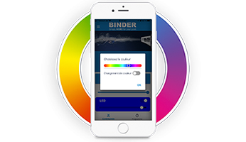 Nage à contre courant Binder EasyStar application Nage à contre courant Binder EasyStar application