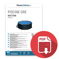 Https://www.piscines-online.com/pdf/fiches-produit/notice-piscine-gre-rattan-ronde.pdf Notice piscine gré rattan ronde
