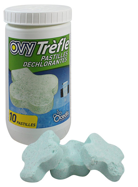 Pastille déchlorante pour déchlorinateur Ovy Trèfle Pastille déchlorante pour déchlorinateur Ovy Trèfle