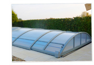 Abri bas téléscopique piscine Palma Abri bas téléscopique piscine Palma