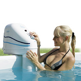 Photo de l appareil de nage contre courant Aquajet Jet Strem Photo de l appareil de nage contre courant Aquajet Jet Strem