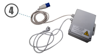 Option alimentation sur batterie du moteur Option alimentation sur batterie du moteur
