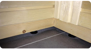 Pieds saunas rubic Pieds saunas rubic