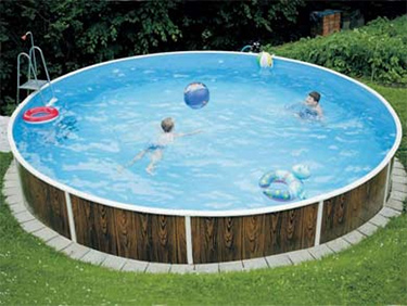 Piscine ronde AZURO De Luxe 406 DL Piscine ronde AZURO De Luxe 406 DL