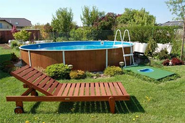 Piscine préfabriquée AZURO ronde 403DL Piscine préfabriquée AZURO ronde 403DL