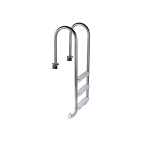 Piscine AZURO GRAPHITE WHITE échelle Piscine AZURO GRAPHITE WHITE échelle